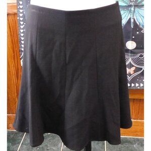 BCBGMaxazria Black Bronwyn Skirt Knee Length Size 6